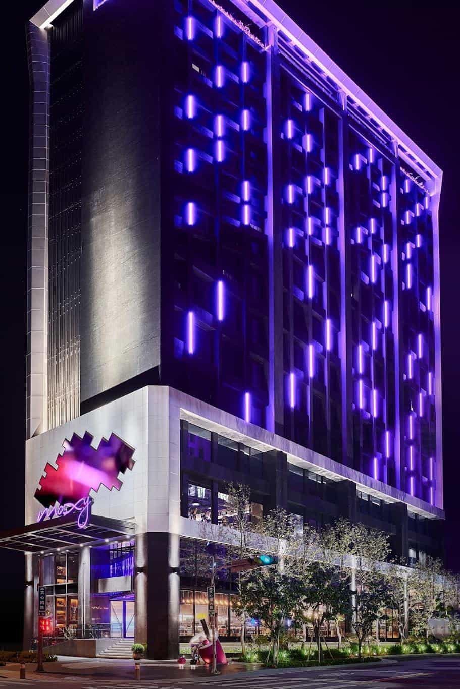 台中商場 逛街住宿 台中豐邑 Moxy 酒店外觀
