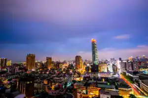 台中三天兩夜行程的台中城市天際線