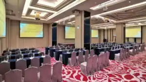 台中飯店會議室租借推薦：長榮桂冠酒店台中會議廳劇院型座位