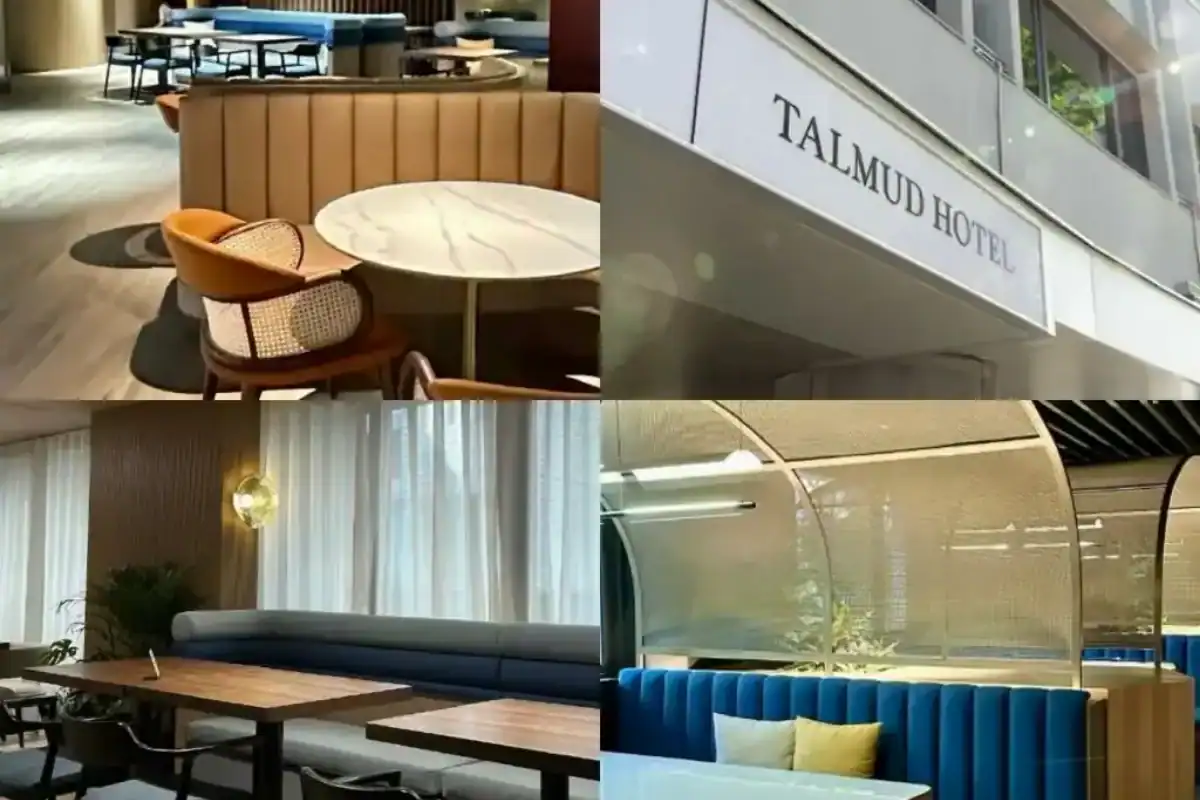 台中飯店會議室實景，塔木德酒店台灣大道館提供舒適且實用的商務會議空間。
