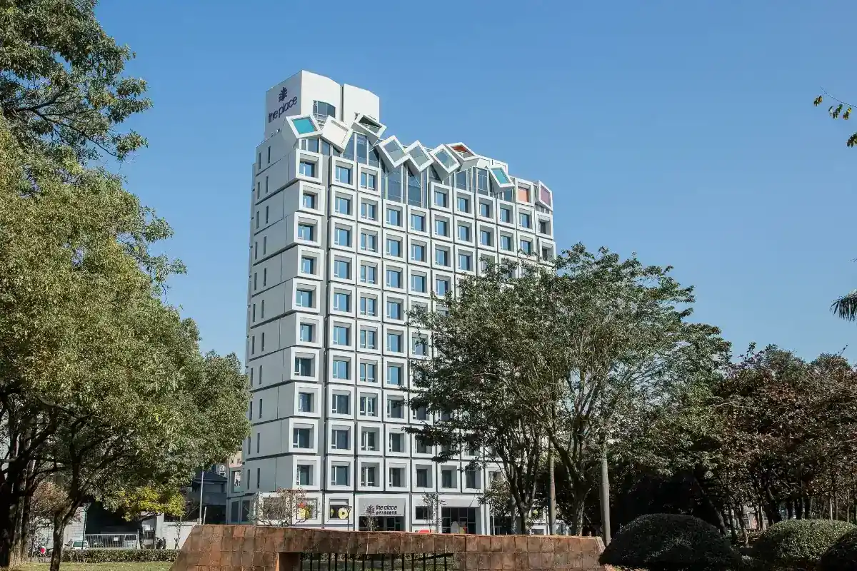 中部室內親子景點住宿推薦：台中大毅老爺行旅外觀