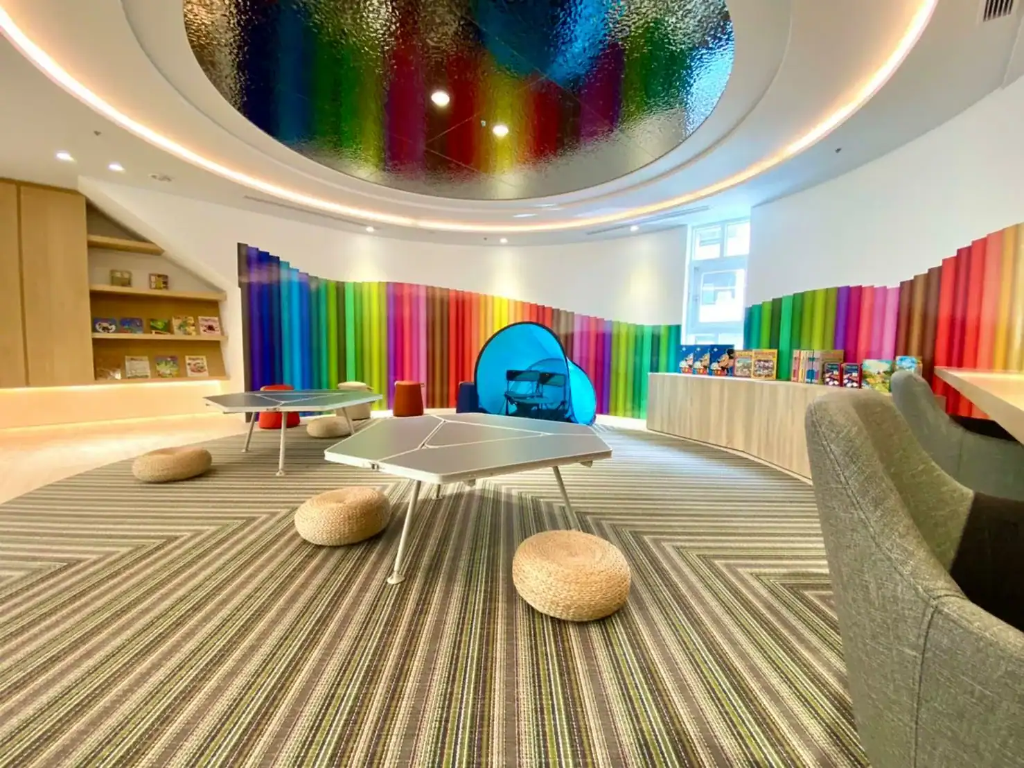 台中親子飯店推薦：統一渡假村谷關溫泉養生會館兒童遊戲區實景（圖片來源：Agoda）