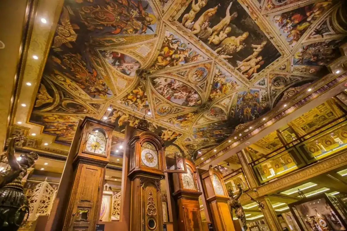新天地西洋博物館的西洋古董展區,台中室內景點裡門票可折抵消費的收藏館