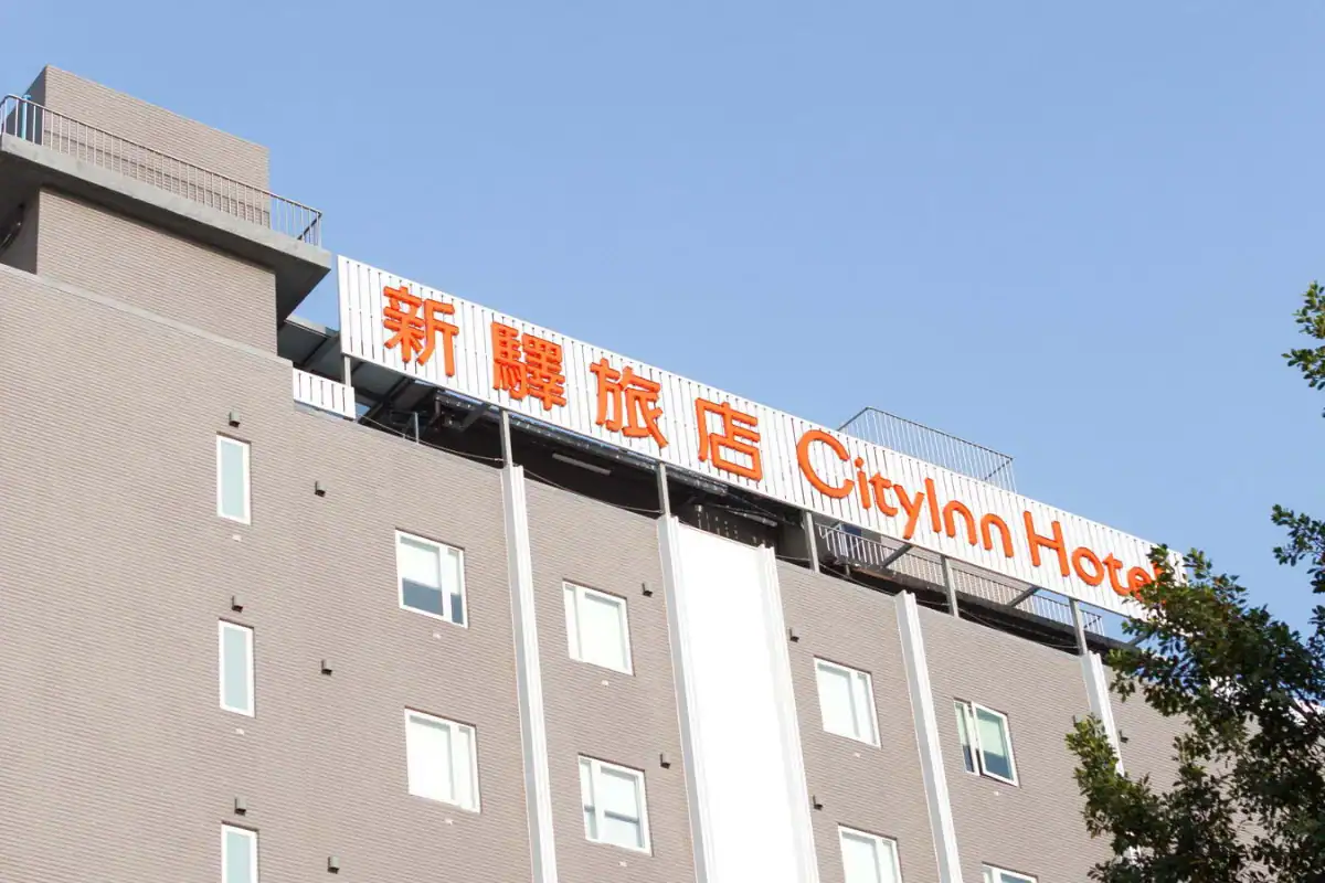 台中長住飯店-新驛旅店台中車站店建築外觀