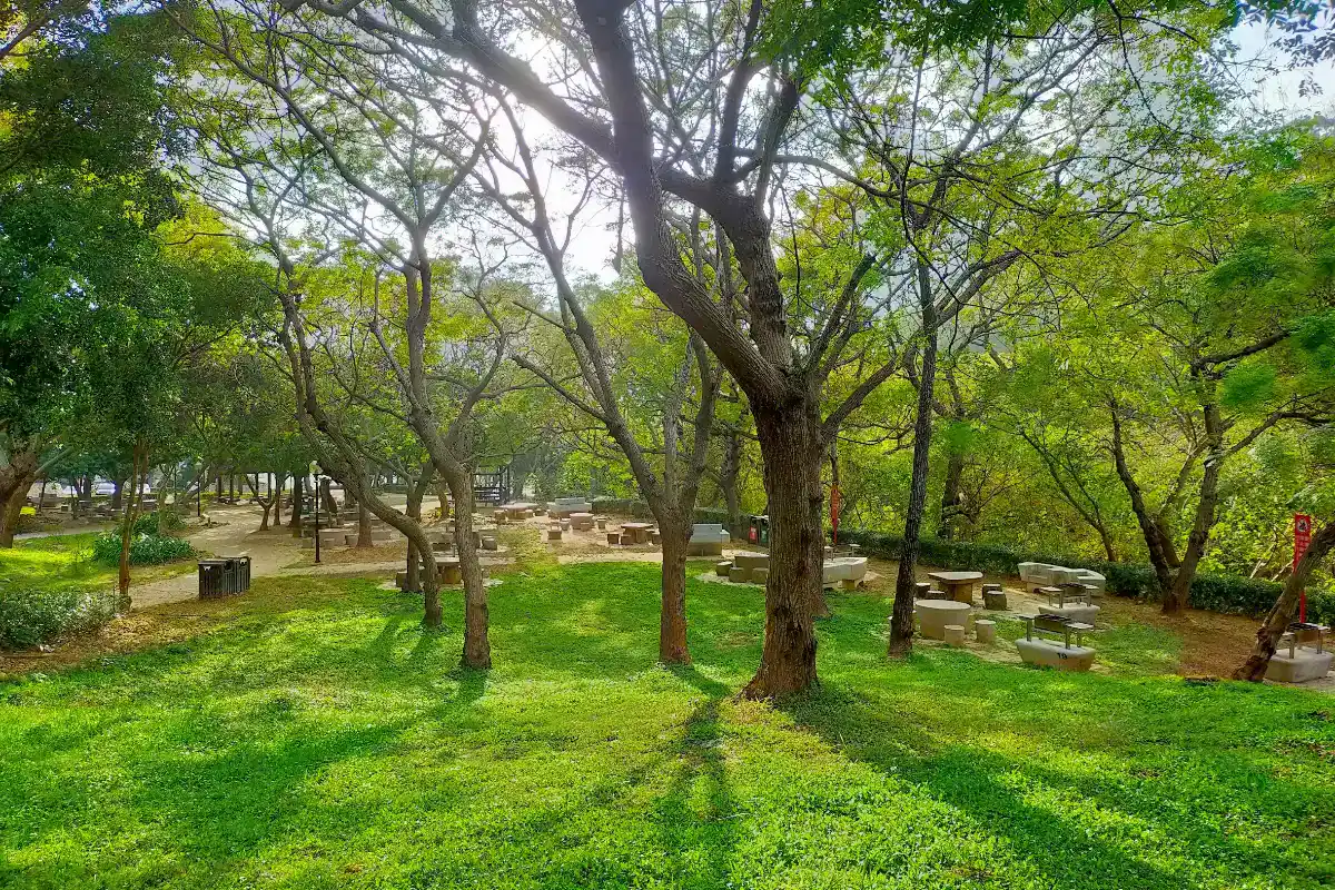 台中親子景點戶外：特色公園遊戲場攀爬設施