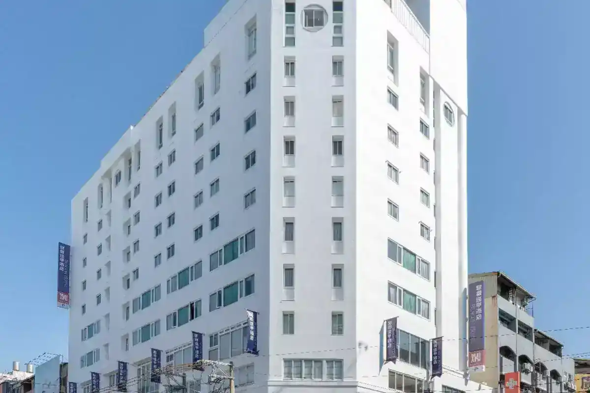 台中二日遊住宿推薦：碧根逢甲酒店外觀實景