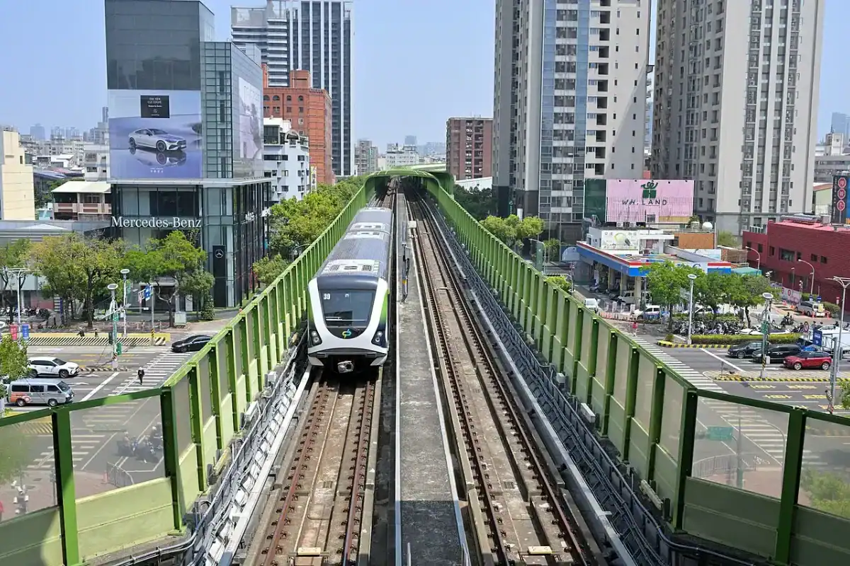 台中三天兩夜行程規劃參考的台中捷運與市政中心