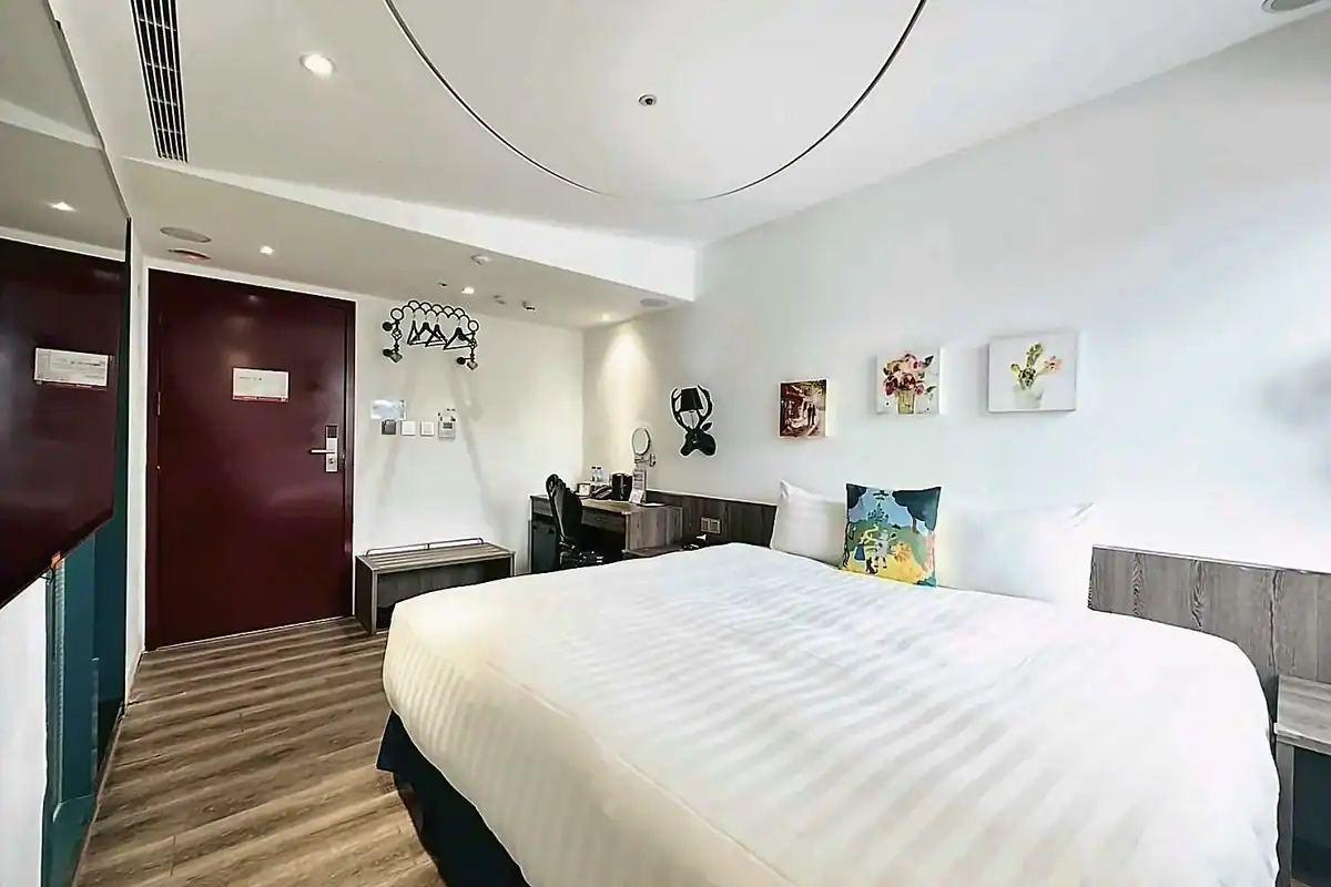 台中中區住宿推薦:挪威森林行旅1號館客房