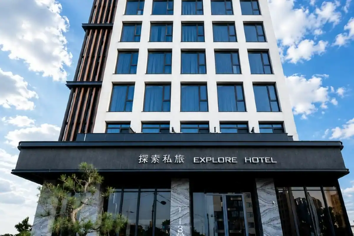 台中有停車場的飯店推薦:探索私旅外觀實景