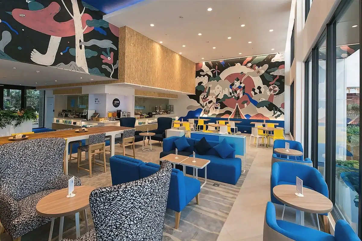 台中有停車場的飯店推薦:臺中逢甲智選假日酒店客房實景