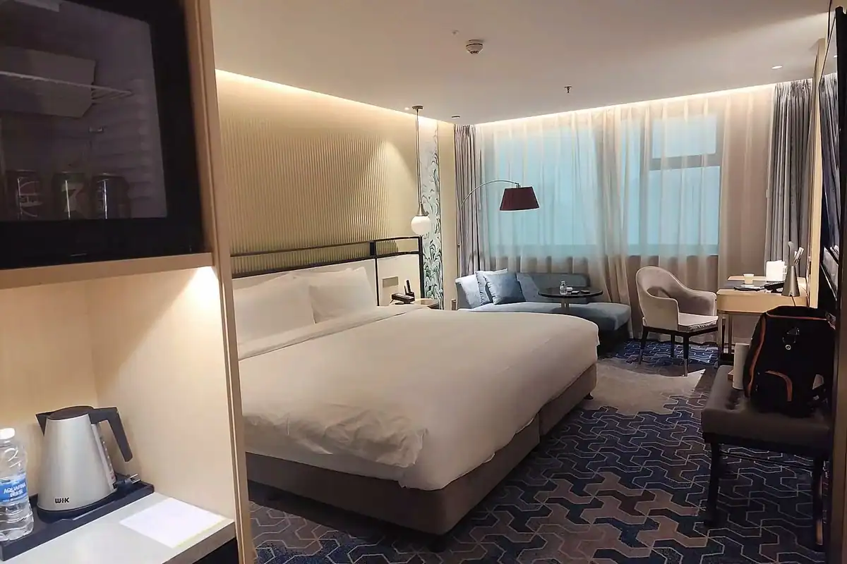 台中科博館住宿推薦：卡爾登飯店台中館公共空間實景