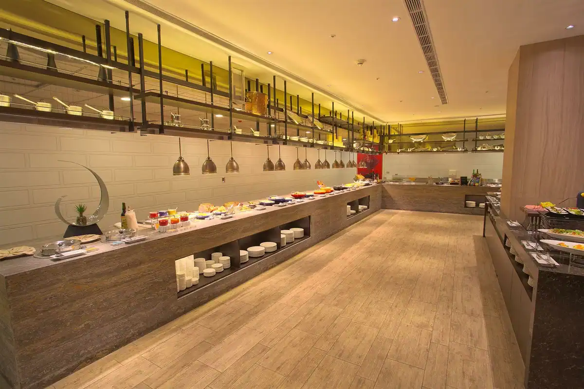 台中科博館住宿推薦：台中金典酒店公共空間實景